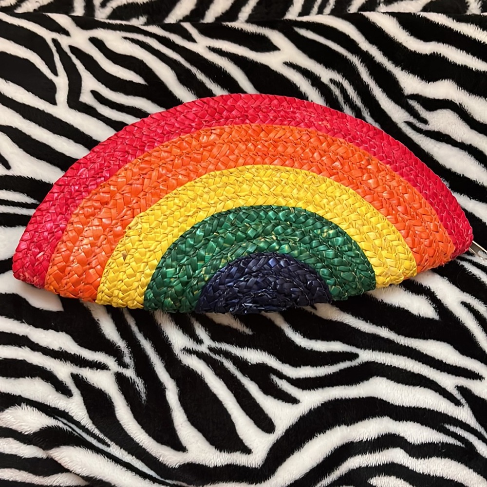 Super cute rainbow clutch!